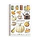 Stamperia - Washi Pad for Scrapbooks, Albums, Cards, Bullet Journals and More, Translucent and Easy to Cut, Acid Free, Perfect for Hobbies, Crafts, and Gifting (Golden Harmony) (A5) (8 Sheets)