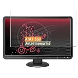  Vaxson Anti Spy Schutzfolie kompatibel mit HP Compaq S1921 18.5\