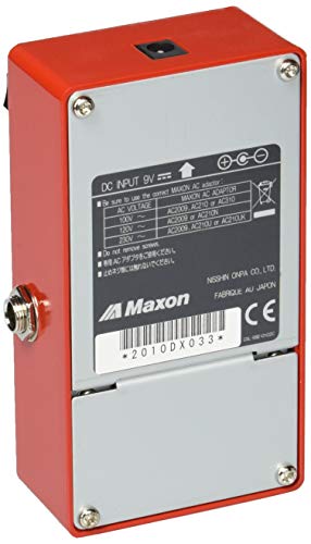 Maxon Compact Series OD808X Overdrive Pédale d’effets de distorsion des basses extrêmes - Les Beatles, Paul McCartney, John Lennon, RIngo Starr, George Harrison Maxon Compact Series OD808X Overdrive Pédale d'effets de distorsion des basses extrêmes – Image 3