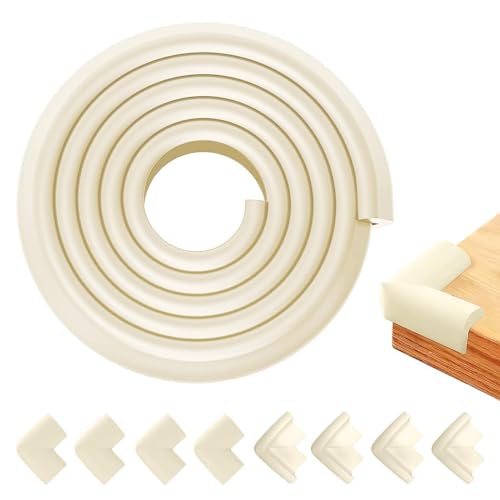 コーナーガード コーナークッション 6M 衝撃吸収 8個 L字型 安全コーナーガードテープ 子供 高齢者 全面保護 ソフト 高密度 傷害防止 高反発 NBA素材 取り付け簡単 テーブル 階段 赤ちゃ ケガ防止