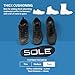SOLE Active Thick Shoe Insoles – Orthotic Arch Support Inserts for Plantar Fasciitis Relief and Comfort - Mens Size 10/Womens Size 12, 1 Pair