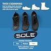 SOLE Active Thick Insoles - Custom Moldable Orthotic Support for Any Arch Type, Plantar Fasciitis Relief - Multiple Sizes