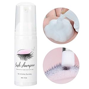 Wimperuitbreiding Reinigingsmiddel, Wimperreiniger, 50 ml Wimperreiniger Niet-irriterend Wimperuitbreiding Shampoo Milde…
