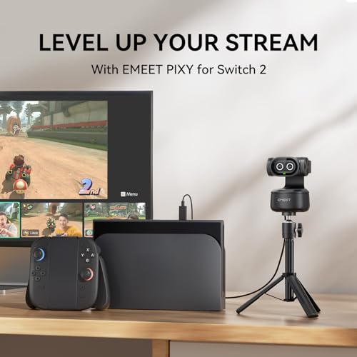 EMEET PIXY Dual-Camera AI-Powered PTZ Camera 4K, AI Tracking - image 9