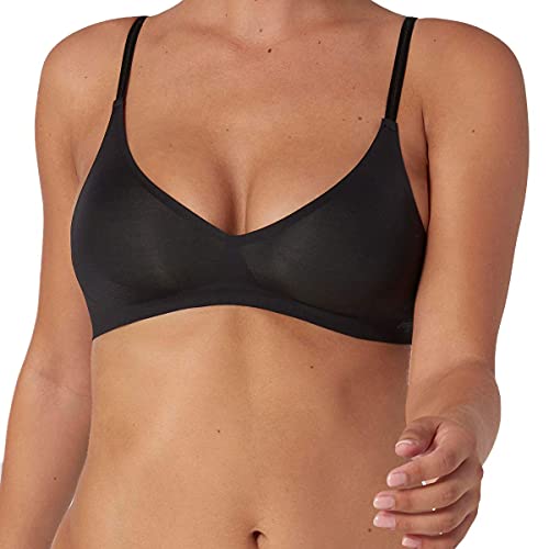 Sloggi Damen Body Adapt Soft Bra, Black, XS