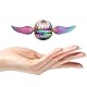 Fidget Hand Spinner Spielzeug für Kinder Erwachsene, sensorisches Schnatzgeschenk für Fans der mittelalterlichen magischen Zauberwelt, Idee Fingerspielzeug zum Stressabbau (Regenbogen)