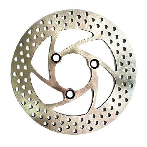 Kit disques de frein moto avant arrière 220mm 3 trous universel pour scooter 70cc