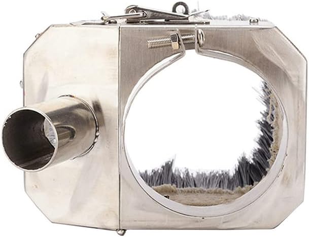 65MM/80MM CNC Dust Cover Collector Stainless Steel Materials CNC Machine Accessories For 0.8KW/1.5KW/2.2KW Spindle Motor (65MM)