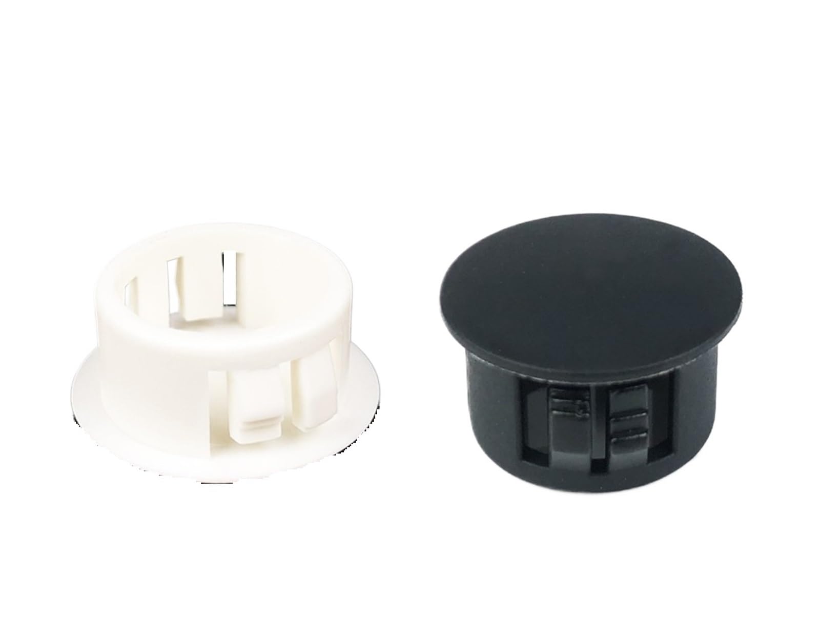 Plastikowa pokrywa otworu, nylonowe zatyczki, płaskie zatyczki, zaślepka zarezerwowana (HP-28,50 szt.-czarna)