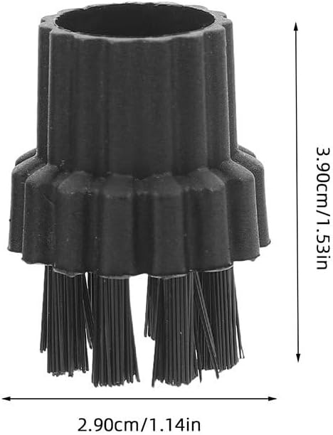 jojofuny Steam Cleaner Accessories 12 Pack Replacement Brush Heads Nylon Bristles Steam Cleaner Replacement Parts for Kitchen Bathroom Tile Floors Easy Install