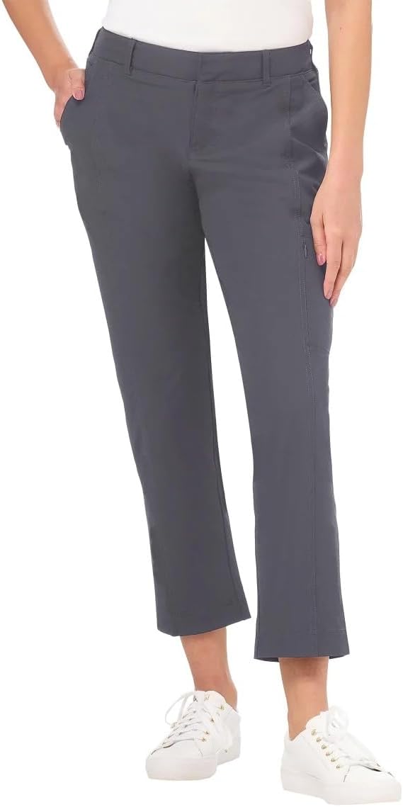 Kirkland Signature Women's Travel Pant - Utility Pocket - Elastic Waistband