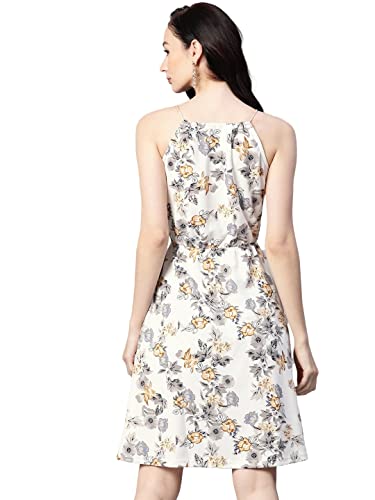 Image of arriva fab Women's Knitted Polyster Printed Dress