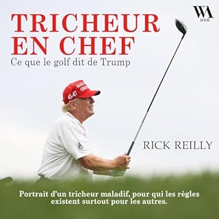 Page de couverture de Tricheur en chef - Ce que le golf dit de Trump