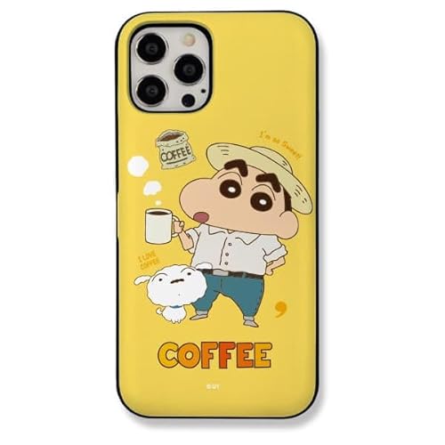 iPhone12 iPhone 12 Pro p N񂿂 }Olbg J[h [ P[X y{甭z CrayonShinchan Big Cuite S1 Magnetic Card Case ACtH 12 v Ή TPU