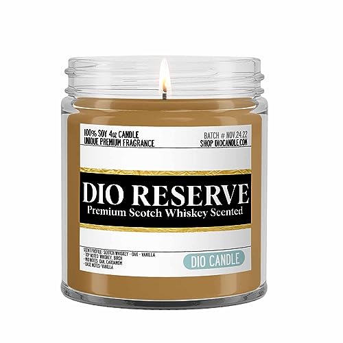Scotch Whiskey Scented Candle - Smells Like Scotch Whiskey -