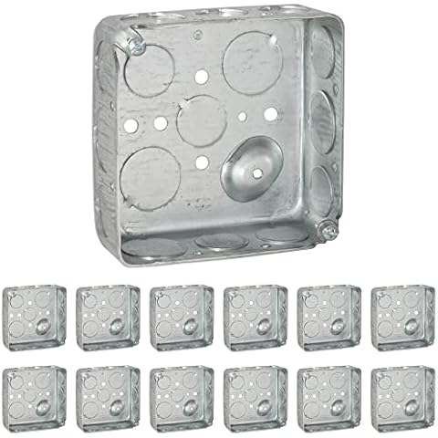 Airmont Products 4'' Square Electrical Box Cover