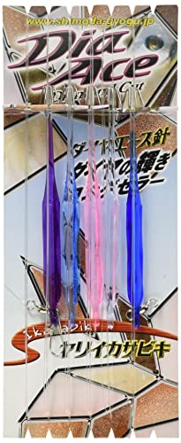 下田漁具 SID-1115 ヤリイカサビキ ダイヤエース 11cm 1段-5本