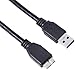MaxLLTo 6Feet USB 3.0 Data Cable Cord for Western Digital WD My Book External Hard Drive