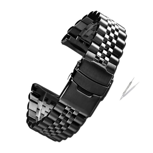 [ȓX] ZCR[_CrOEHb` Fit For Strap773 Srp774 Srp777 SRPA21E 99K1 22 ~[gő̃YXeX|vohANZT[(Black)
