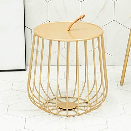 BDD Coffee Table Nordic Simple Wrought Iron, Living Room Multi-Functio