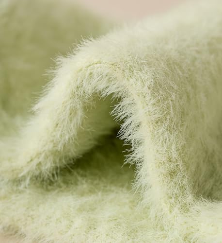 KANAV Comfy Fuzzy Socks for Women - Thermal, Fluffy, Warm Winter Thick Crew Socks in 4 Pairs3