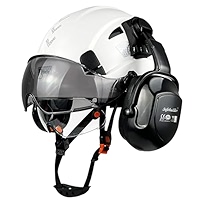 SAFEBUILDER Veiligheidshelm met Vizier Bluetooth Oorbeschermers SNR