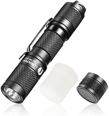 LUMINTOP Pocket-Sized Super Bright Flashlight Set Tool AA 2.0 EDC Flashlight with Magnetic Tail and 920mah Rechargeable Battery, 650 Lumens, 5 Modes with Mode Memory, Waterproof Torch for Camping