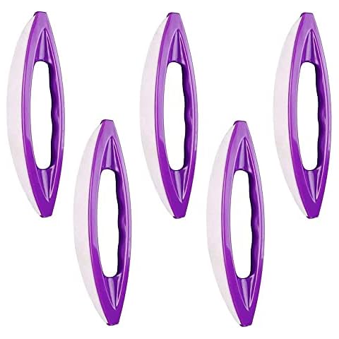 5 Pcs Chamois Nail Files Made Professional Nail Polishing Brush Chamois Nail Files Manicure Tools for Salon Home Cosmetic Manicure Pedicure Cover