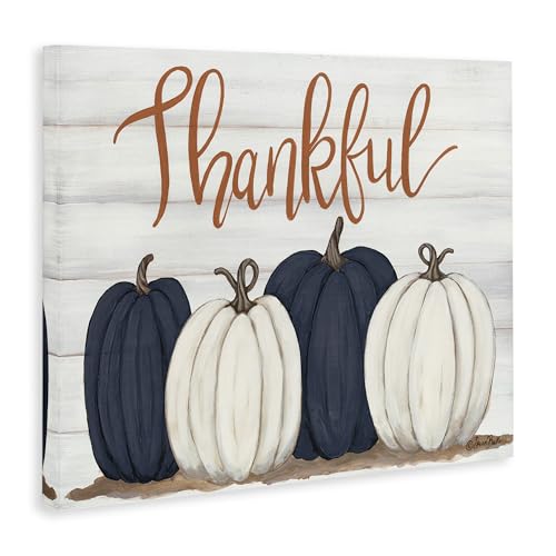 Stupell-Industries-Autumn-Farm-Pumpkin-Harvest-with-Thankful-Phrase-Canvas-Wall-Art-Design-by-Sarah-Baker Stupell Industries Autumn Farm Pumpkin Harvest with Thankful Phrase Canvas Wall Art Design by Sarah Baker