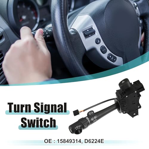 Commodo de clignotants pour GMC Yukon XL 2007-2013 | Référence 15849314 D6224E - 2