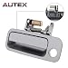 AUTEX Silver Exterior Front Left Driver Side Door Handle Compatible with Toyota Camry 1997 1998 1999 2000 2001 Door Handle 79426, 6922033040, 69220-33040 6922033040C0