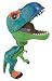 Wild Republic Chompers, T-Rex Verde Giocattolo, Dinosauro Giocattolo, Regalo Per Bambino, Premendo La Leva Chiude La Bocca, Dinosauro Bocca Aperta, 24 cm