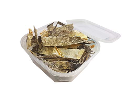 BiMordiscos Pet Products Apéritif en Peau de morue pour Chats et Chiens - 100% Naturel (50 g)