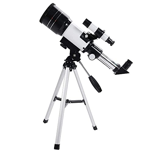 Telescopio refractor astronómico con trípode para principiantes miniatura 2