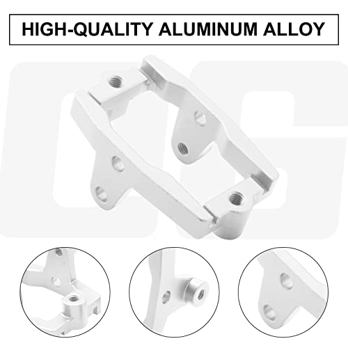 Ogrc Aluminum Alloy Rc Servo Bracket Servo Mount For Traxxas 1/18 Trx4M Rc Crawler Car Upgrade Parts (Silver) #TOP4