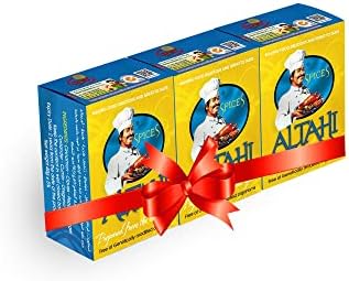 بهارات الطاهي SPICES AL TAHI Arabic Makes Food Tastier, Healthier, More Presentable, Balance Flavours, Perfect Taste Mix 3 Packs Combo 40 Grams Each