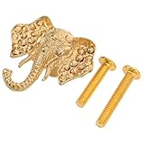 Motif animal distinctif : ce bouton de meuble en forme d’éléphant apporte une touche vintage et un charme indéniable aux poignées de commode, de porte de placard, de meubles de cuisine, de tiroirs et aux boutons de porte à motif animal