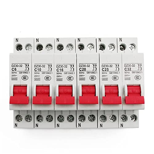 FIDEMM Disyuntor DZ30-32 DPN 20A para riel DIN 2