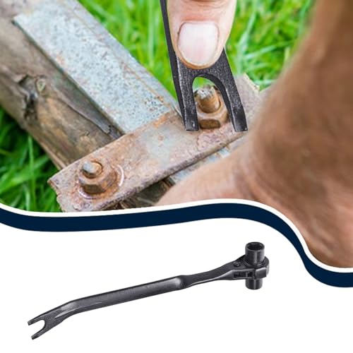 Clé à cliquet pour voiture multifonction pour débloquer les vis difficiles - 4