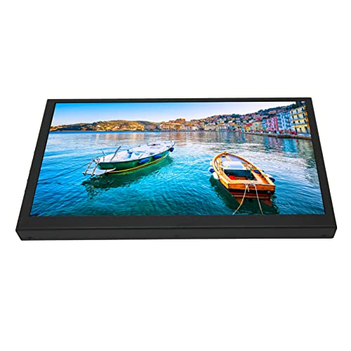 Naroote Zweiter Laptop-Bildschirm, Tragbarer, Professioneller 10,1-Zoll-Touchscreen-Monitor mit Integrierten Dual-Lautsprechern für das Büro