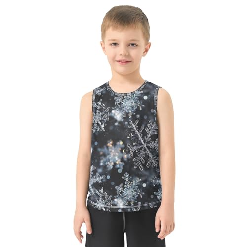Boys Tank Top Shirts Sleeveless T-Shirts Crew Neck for Kids Clothing Children2