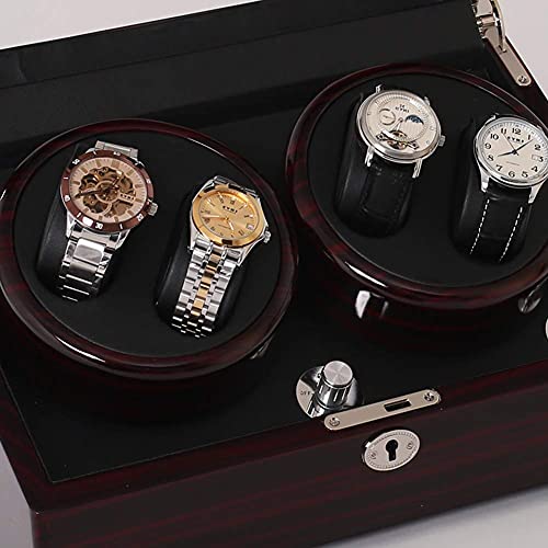 Caja buoder reloj automática para 4 de pulsera relojes impermeables WQHPLMD estuche 7