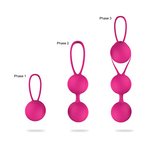 BESTOYARD Kegel Exercícios Pesos Exercícios Peso Conjunto de Treinamento para Mulheres Controle da B