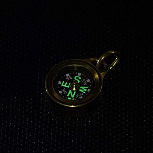 Mini boussole lumineuse compacte pour navigation de camping - 7