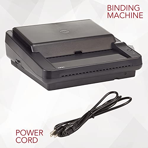 Gbc Binding Machine, Electric, Binds 500 Sheets, Punches 25 Sheets, Combbind C450E (7709100), Off-White #TOP4