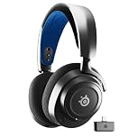 SteelSeries Arctis Nova 7P Wireless PS5 Gaming Headset - Neodymium Magnetic Drivers - Dual Wireless PlayStation & Bluetooth - 38H USB-C Battery - Gen2 AI Mic - Supports PS4, PC, Mobile