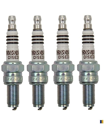 Bougies NGK iridium CR9EIX : allumage stable pour Kawasaki 1100 ZRX