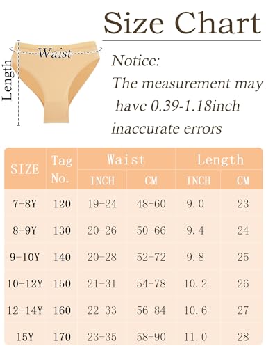 Reviews de Braguitas y pantalones interiores para Niña los preferidos por los clientes. 18 Braguitas y pantalones interiores para Niña marca SEAUR (3)