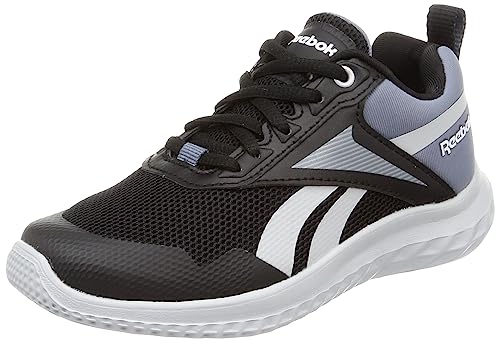 Reebok Men Rush Runner 5 Sneaker, Black/Cold Grey 4/Pure Grey 2, 10