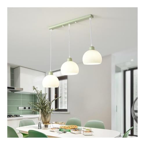 Lustre en verre moderne réglable pour optimiser l'éclairage de la table - 2